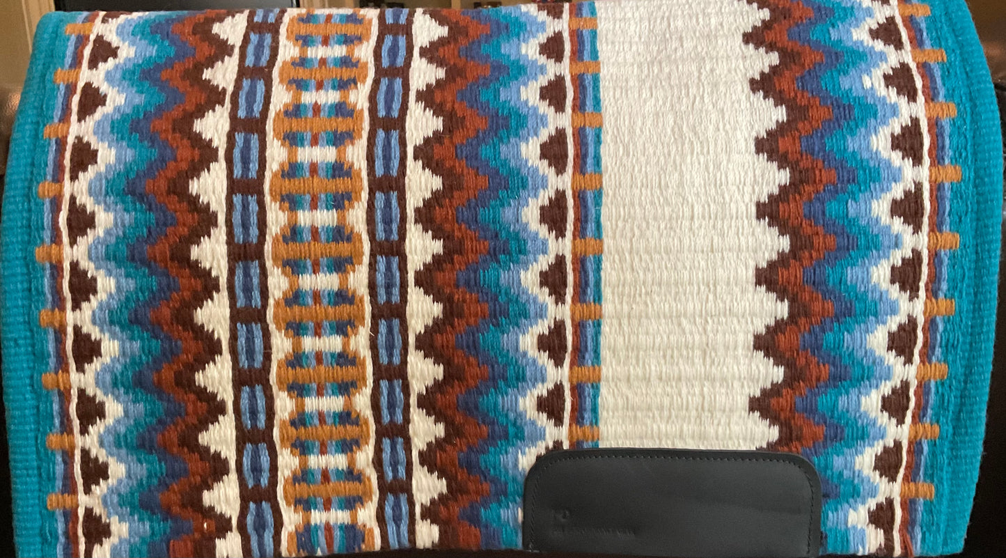 Naturals Blue and Rust
