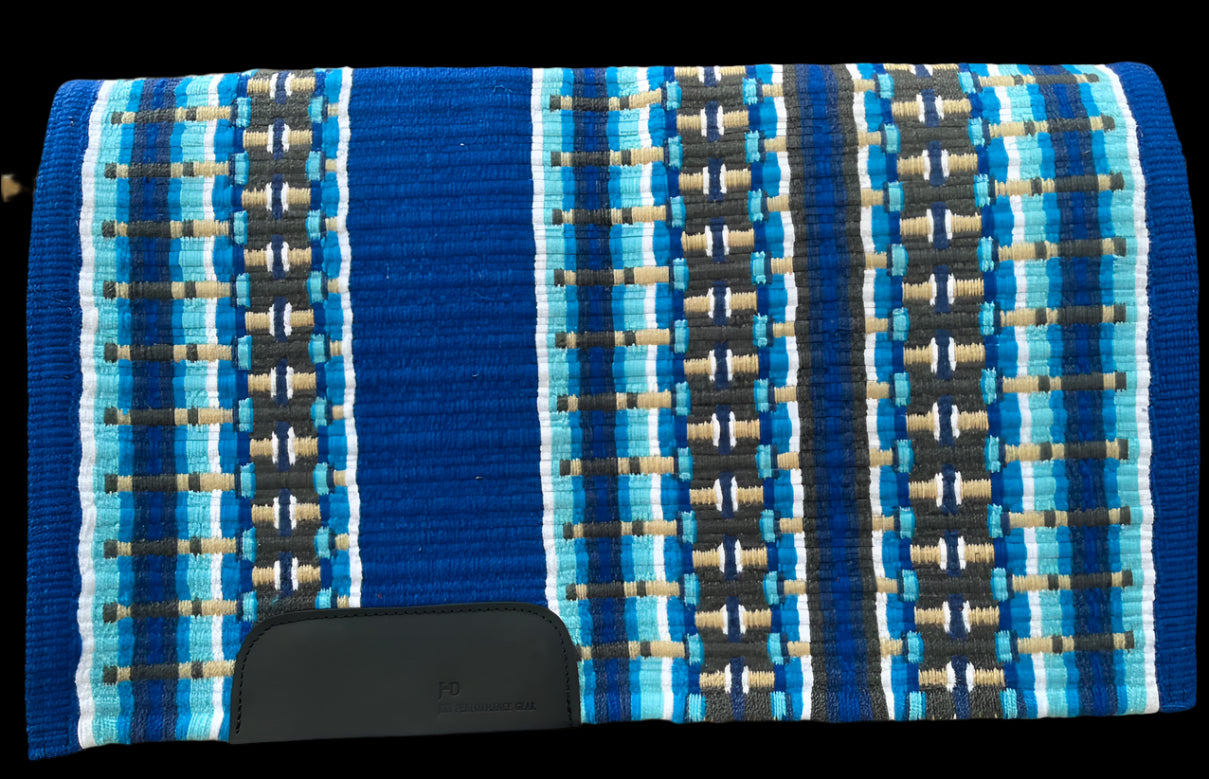 A Matrix Blue and Tan