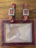 Number Holder Medium Flower (Show Buckle)