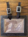 Number Holder Dark Flower (Show Buckle)