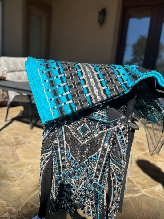 Pkg Turquoise Sparkle Set