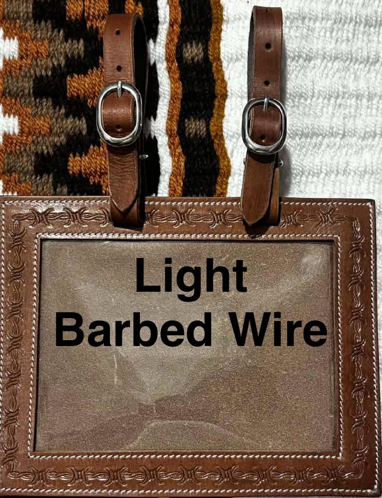 Number Holder Light Barbed Wire