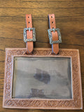 Number Holder Light Flower (Show Buckle)