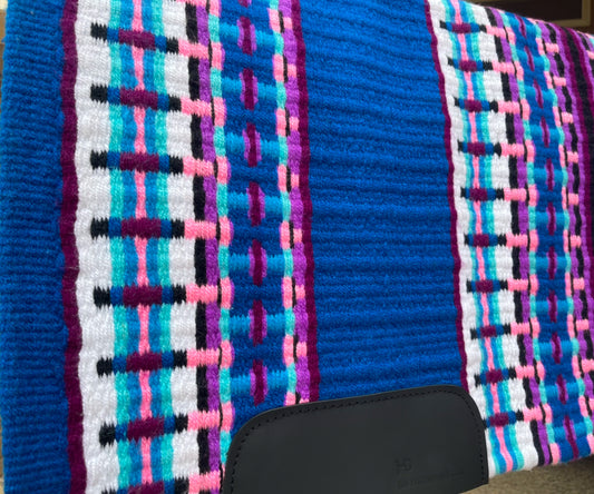 A Matrix Blue and Pink