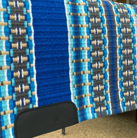 A Matrix Blue and Tan