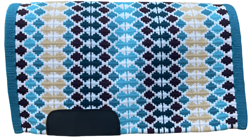 Dots Teal and Tan
