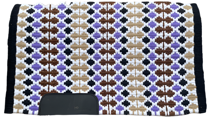 Dot Purple Tan Bronze